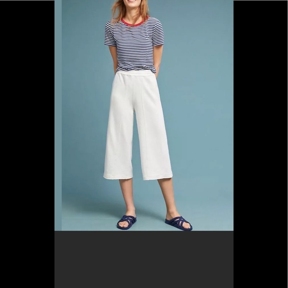 Anthropologie SaturdaySunday wide leg joggers sz M